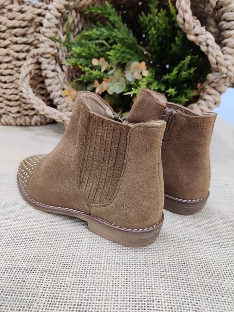 Ruth Secret Girl's Camel Ankle Boot - Image 3