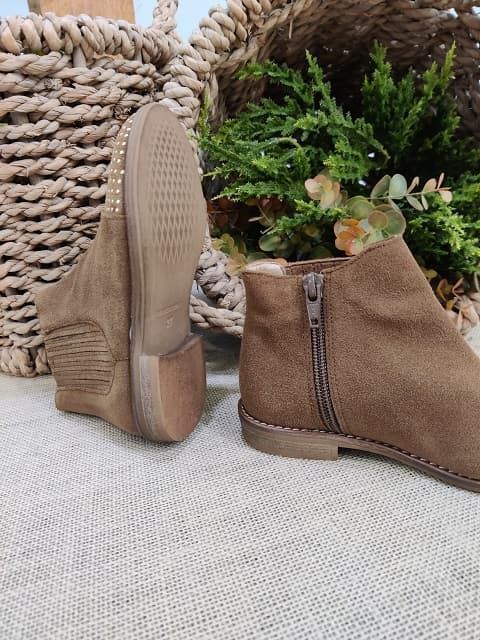 Ruth Secret Girl's Camel Ankle Boot - Image 5