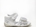 Silver sandals for baby girl with velcro - Image 1
