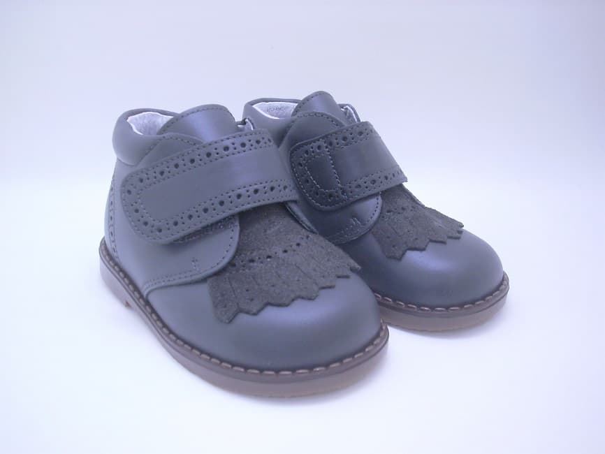 Sweets Dark Gray Baby Boot Velcro - Image 3