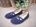 Sweets Girl's Navy Blue Canvas Ballerina - Image 1