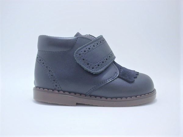 Sweets Navy Baby Boot Velcro - Image 3
