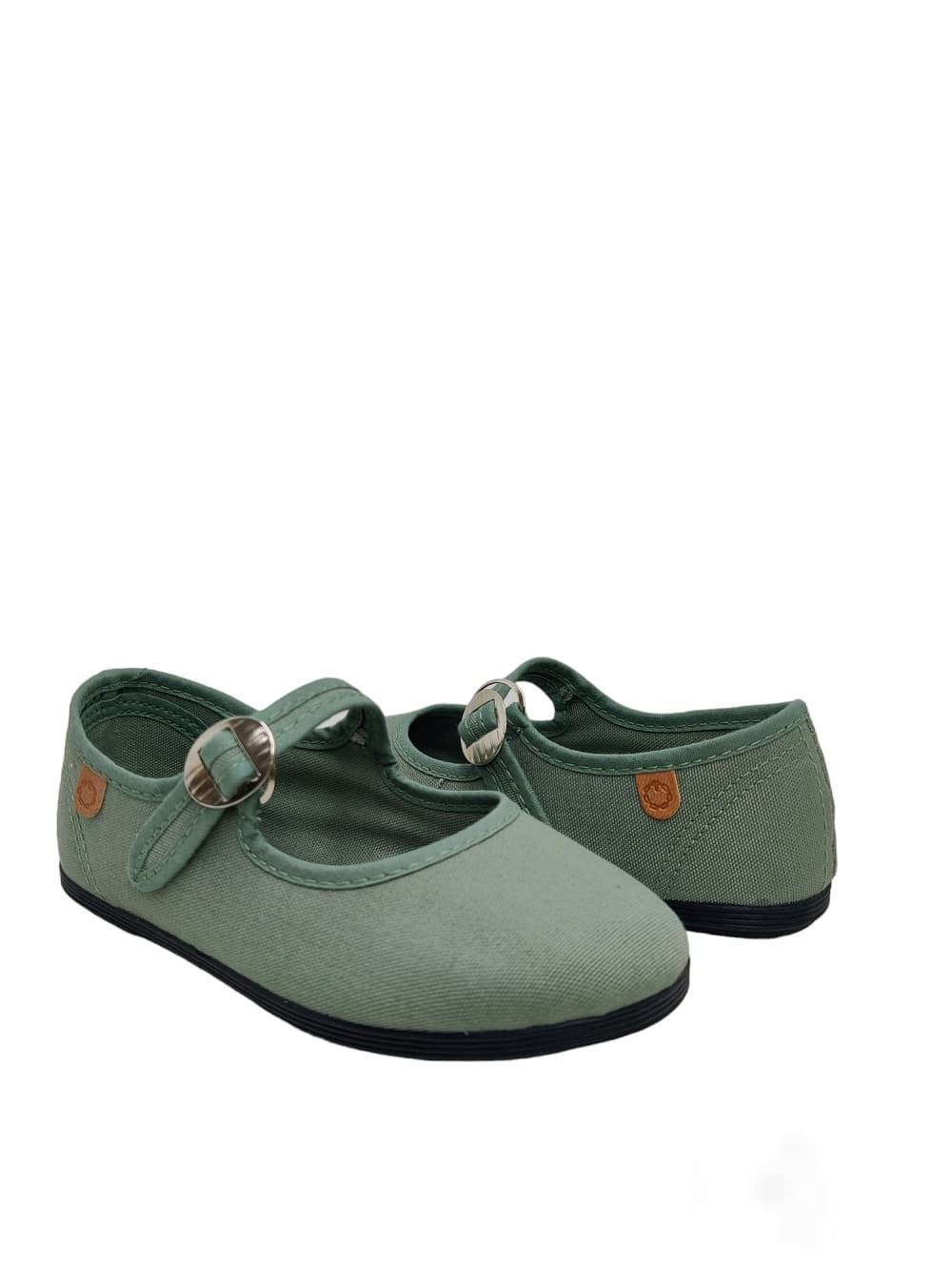The Merceditas Chain for girls Green Canvas - Image 1