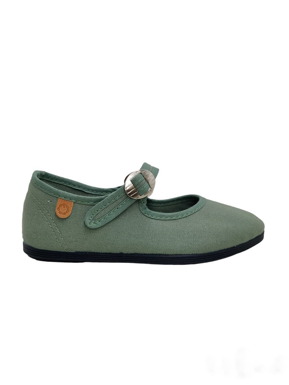 The Merceditas Chain for girls Green Canvas - Image 2