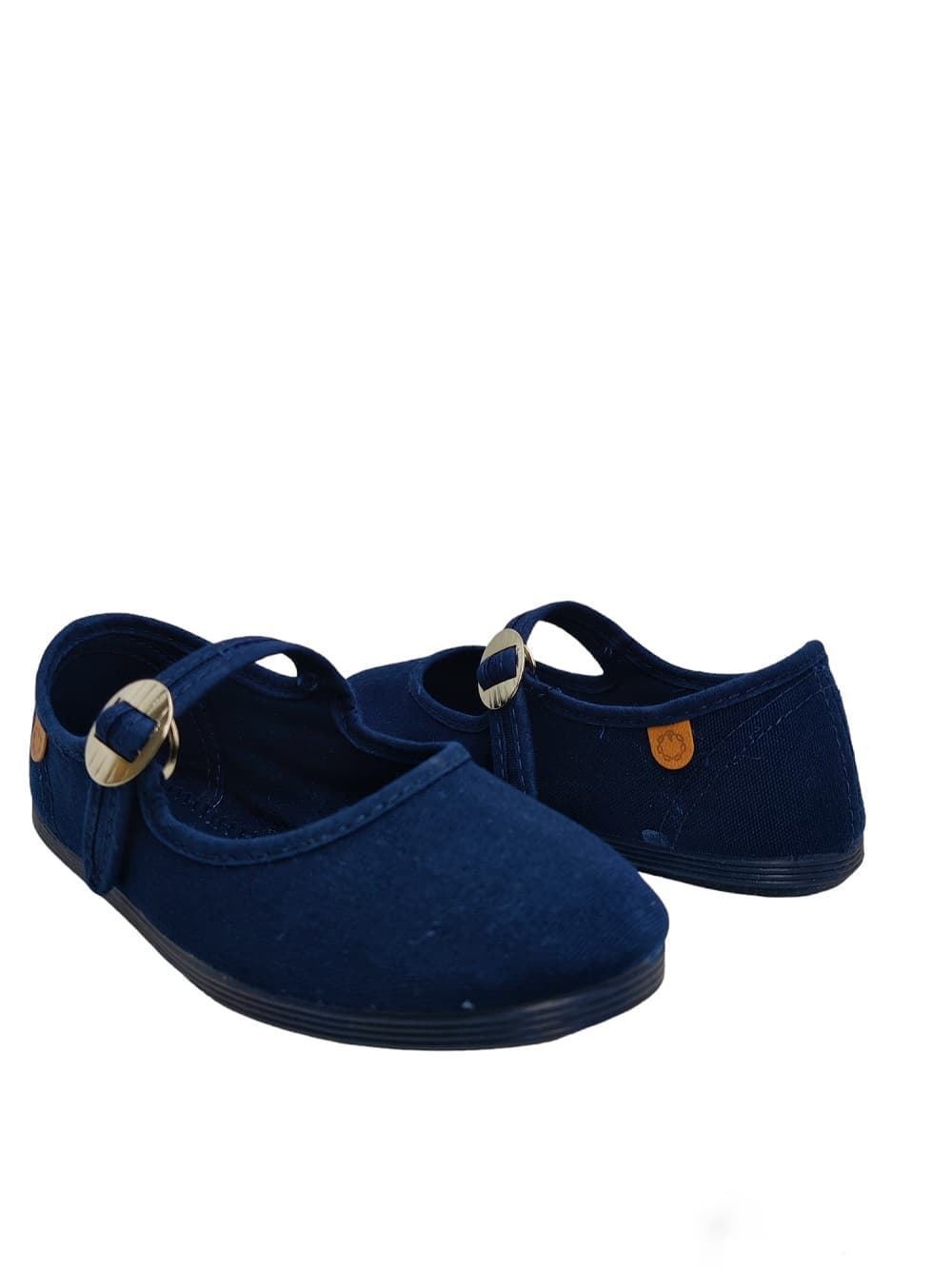 The Merceditas Chain for girls Navy Blue Canvas - Image 3