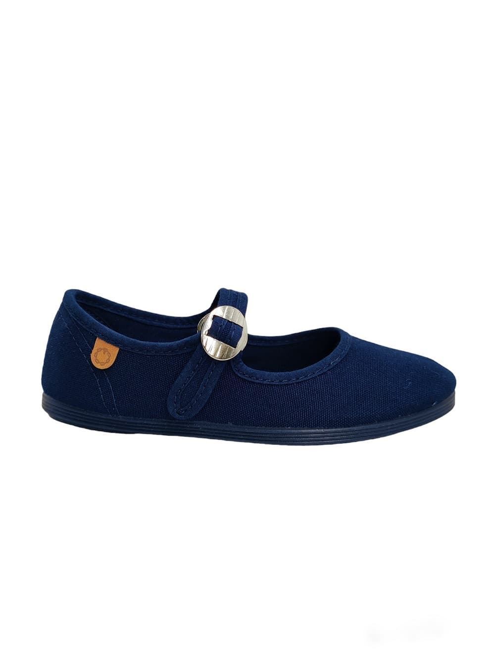 The Merceditas Chain for girls Navy Blue Canvas - Image 5