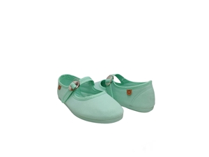 The Merceditas Chain for girls Water Green Canvas - Image 1