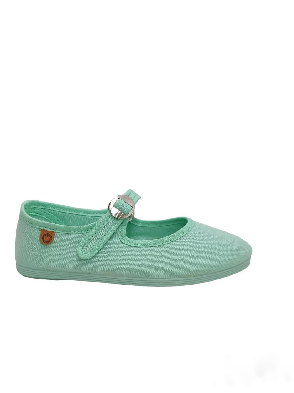 The Merceditas Chain for girls Water Green Canvas - Image 3