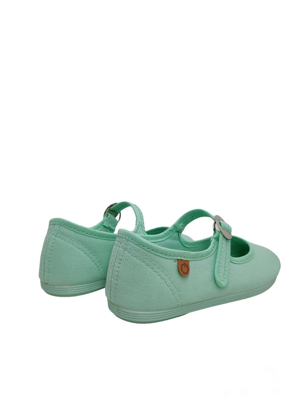 The Merceditas Chain for girls Water Green Canvas - Image 5