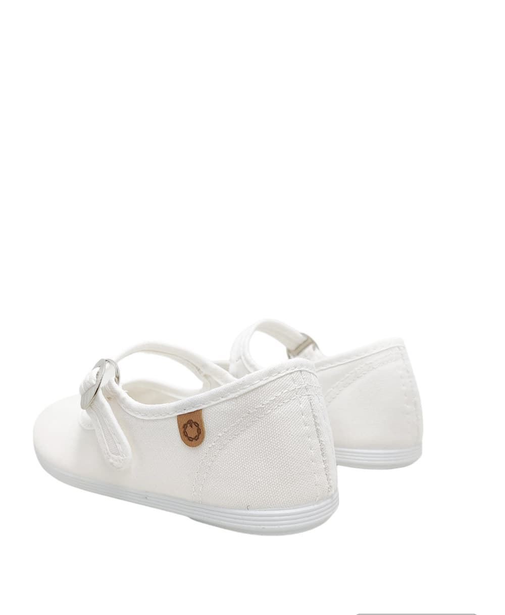 The Merceditas Chain for girls White Canvas - Image 3