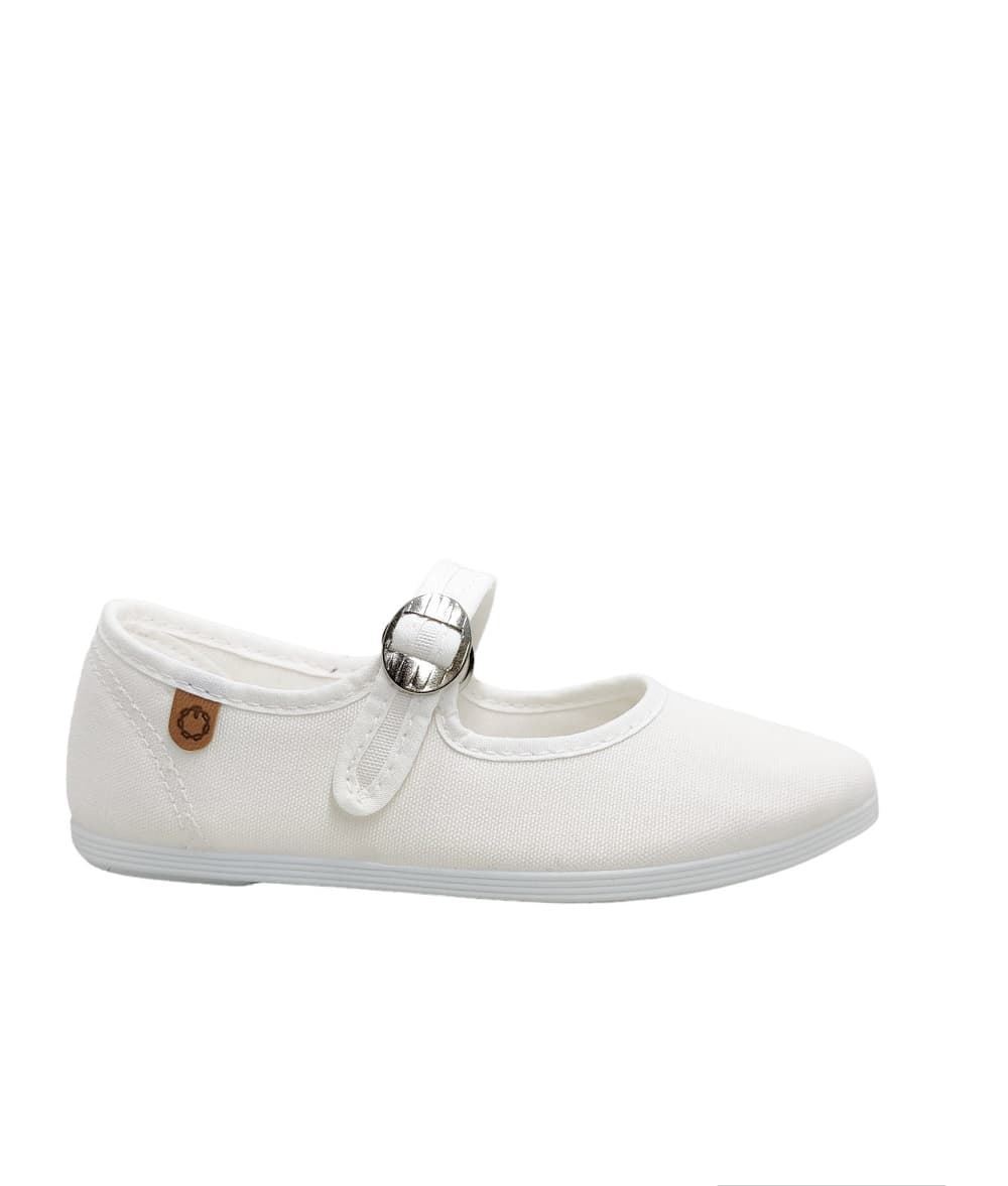 The Merceditas Chain for girls White Canvas - Image 4