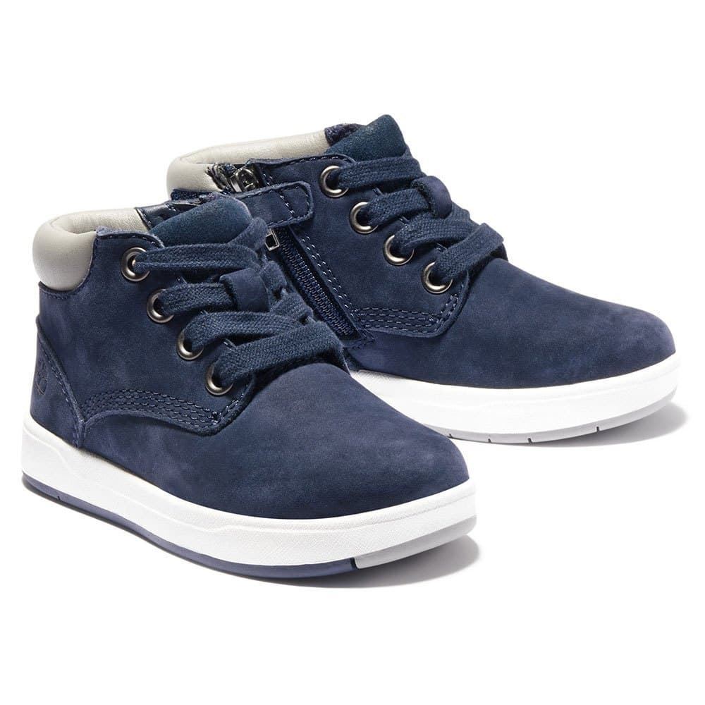 Timberland Boy's Davis Square Ankle Boots Blue - Image 1