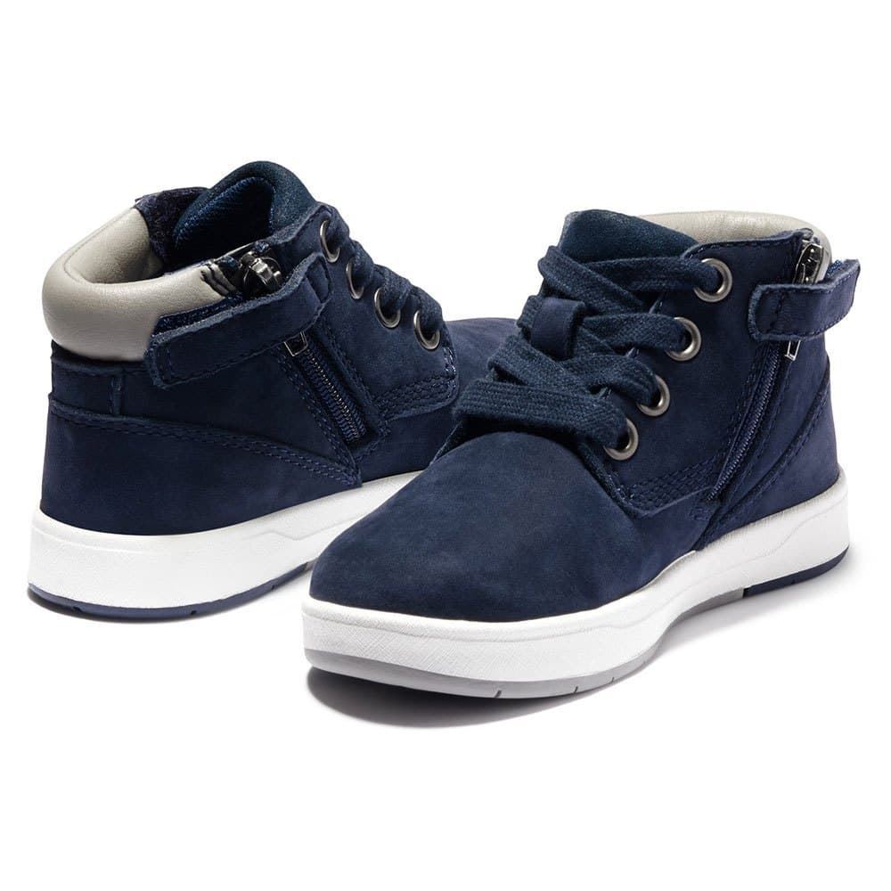 Timberland Boy's Davis Square Ankle Boots Blue - Image 3