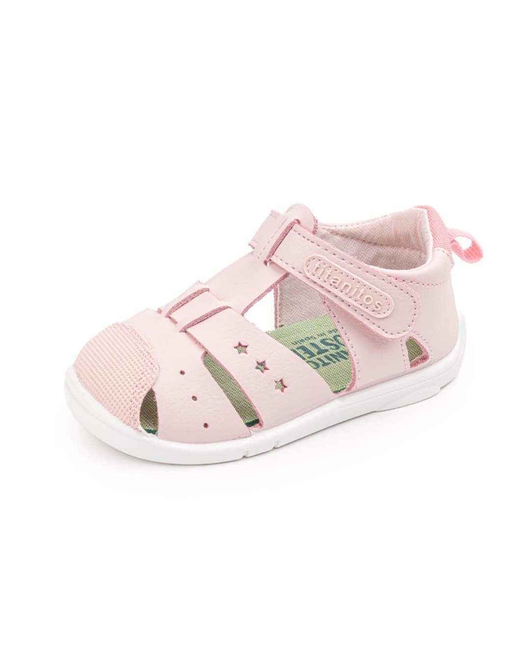 Titanitos Respectful baby sandals Fabi Pink - Image 1