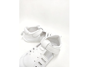 Titanitos Respectful Ezra White Sandals - Image 2