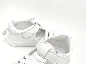 Titanitos Respectful Ezra White Sandals - Image 2