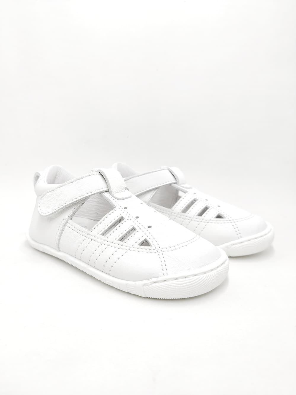 Titanitos Respectful Ezra White Sandals - Image 3