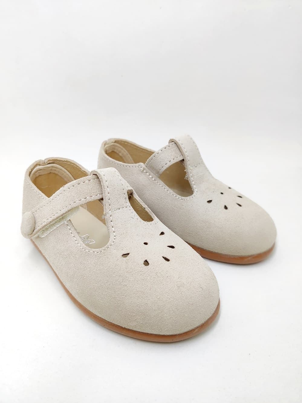 Unisex children's Pepito sweets in raw suede - Image 1