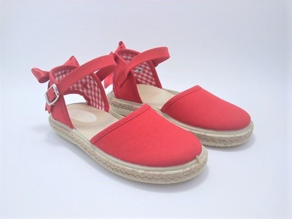 Vulpeques Red girl espadrille - Image 2