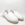 White wedge espadrilles with ribbons for girls and women - Image 2