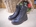 Yowas Girl's Military Boot Black - Image 1