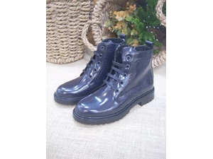 Yowas Navy Blue Girl Ankle Boots - Image 1