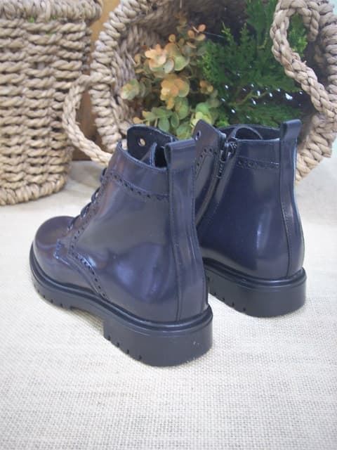 Yowas Navy Blue Girl Ankle Boots - Image 4