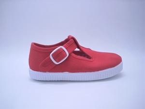 Batilas Pepito Bebé Lona Rojo - Imagen 1