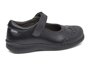 Gorila zapato Colegio niña Negro con Puntera - Imagen 2