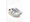 Sneakers Golden Star piel Blanco Glitter Oro con Velcro Yowas - Imagen 1