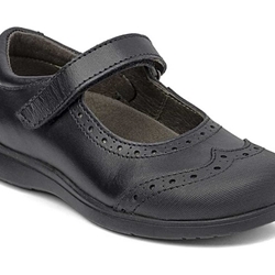 Gorila zapato Colegio niña Negro con Puntera - Imagen 1