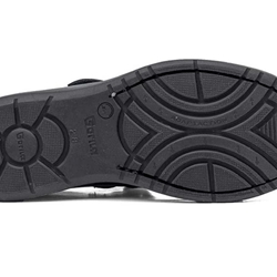 Gorila Zapato Colegio piel Negro con Puntera de Goma - Imagen 2