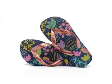 Havaianas Chanclas para niños Kids Flores Azul - Imagen 2