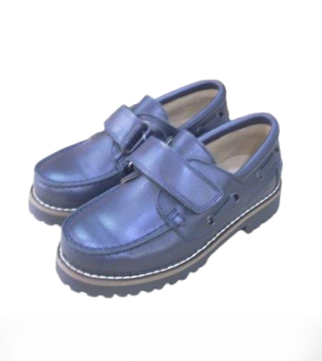 Náutico niños Azul Marino Velcro - Imagen 1