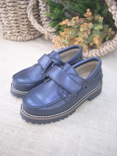 Náutico niños Azul Marino Velcro - Imagen 4