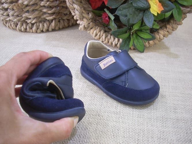 Mutilar mecanógrafo Depender de Zapatos respetuosos bebé Azul Marino en Vigo / nicolatienda.com
