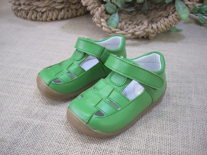 Zapatos respetuosos bebé Verde Vigo / Nicolatienda